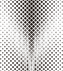 Wall Mural - Black and white geometric pattern background. Vector Format Illustration 