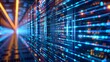 © Thanaphon - Futuristic Digital Network Visualization Showcasing Precise Data Processing Capabilities