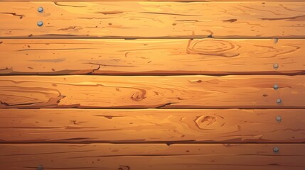 Illustration of a cartoon wooden texture for web design in 2d format