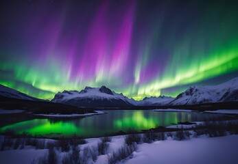 Whispering Spirits: Auroras Dance in the Arctic Night