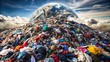 © artsakon - Pile of discarded clothes creating pollution on Earth