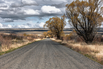 Poster - Stormy Landscape of Eastern Oregon Wilderness near Alvord Desert