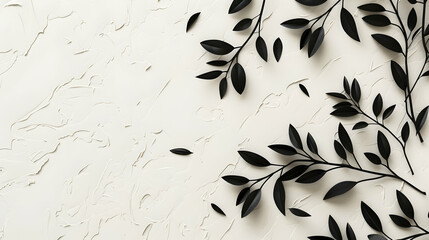 Wall Mural - abstract floral background