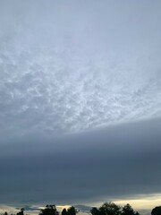 Wall Mural - the beauty of the sky with clouds
