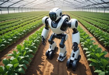 robotic agriculture concept