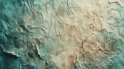 Wall Mural - A paper with a blue and brown background