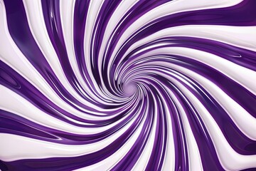 Poster - A swirling pattern of purple and white colors captured in this intriguing composition