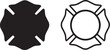 © peony - Vector Firefighter Badge
