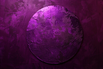 Wall Mural - Textured purple round design for displaying upscale products.