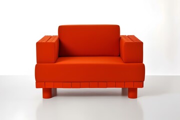 Poster - red sofa made by midjourney