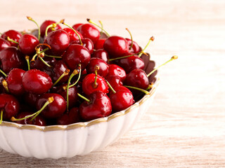 Poster - Fresh washed sweet cherries
