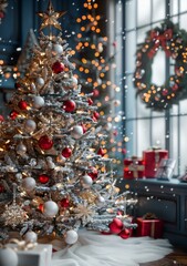 Wall Mural - christmas tree