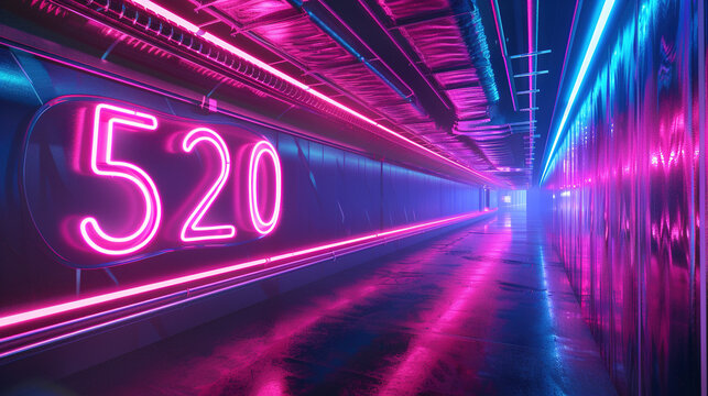 520 Neon Creative Text 