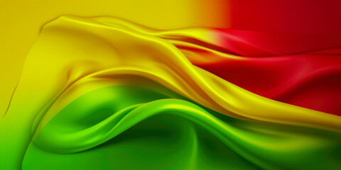 Poster - ethiopia flag illustration