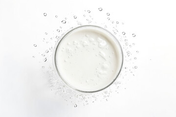 Poster - Milk splash in a glass