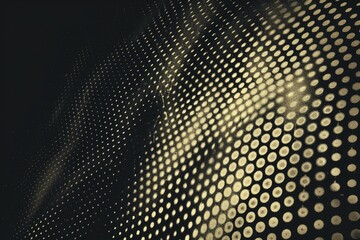 Poster - Geometric circles in a monochrome color scheme. Suitable for backgrounds or graphic design projects