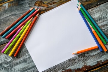 Poster - Colored pencils on paper, great for education and art projects