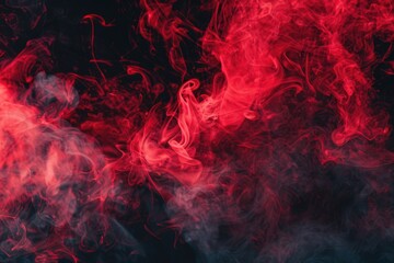Poster - Close up of red substance on black background. Suitable for medical, scientific, or abstract concepts