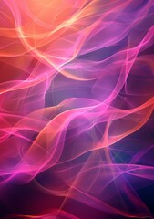 Wall Mural - Flowing Vibrant Gradients Backdrop