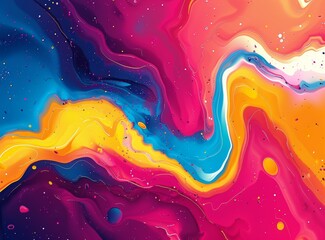 Poster - Colorful abstract painting