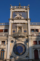 Wall Mural - St Mark Clock Tower In Venice, Italy