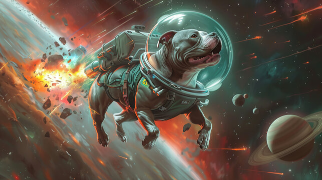 Pitbulls in Space