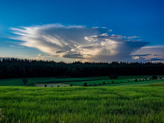 Wall Mural - Bizarres Wolkengebilde