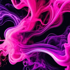 Wall Mural - A abstract smoke background. AI generated