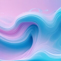 Wall Mural - A abstract background with waves. AI generated