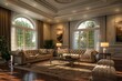 © Adobe Contributor - European style living room interior design