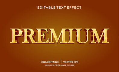 Poster - premium 3D text effect template