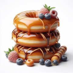 Wall Mural - Donuts