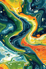 Wall Mural - abstract colorful background