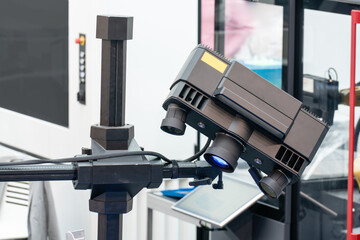 Leinwandbilder - 3D scanner for reverse engineering.