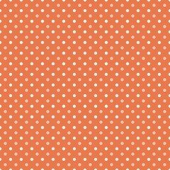 Sticker - Simple, seamless polka dot background