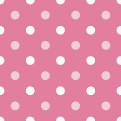 Sticker - Simple, seamless polka dot background