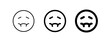 © Totto House - Editable sick, nauseous face vector icon. Part of a big icon set family. Perfect for web and app interfaces, presentations, infographics, etc