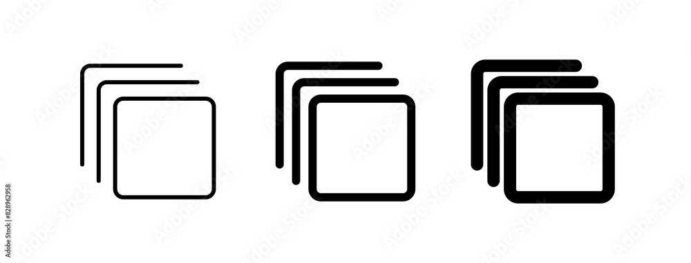 Template Icon Stack Editable layer stack vector icon. Part of a big icon set family ...