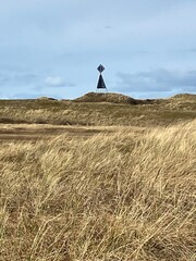 Wall Mural - Ein herrlicher Wintertag auf der ostfriesischen Nordseeinsel Juist.