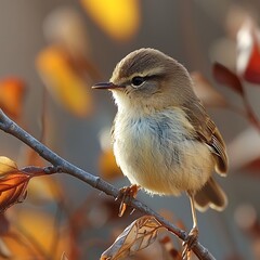 Wall Mural - adult female Superb Fairywren Malurus cyaneus with brown and blue feathers found in Australia Oceania