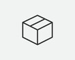 © SolaruS - Delivery packaging vector icon. Cargo cardboard box icons. Carton package sign from line geometric shapes.