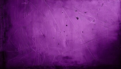 Poster - purple scratched grunge background