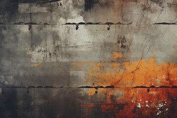 Poster - Grunge texture like old construction background