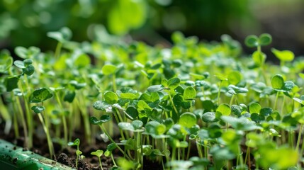 Wall Mural - Microgreen Community Gardens