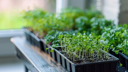 Wall Mural - Time Management for Microgreen Growers