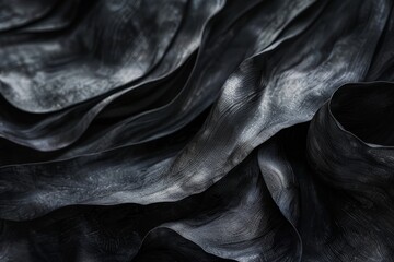 Poster - black abstract backdrop