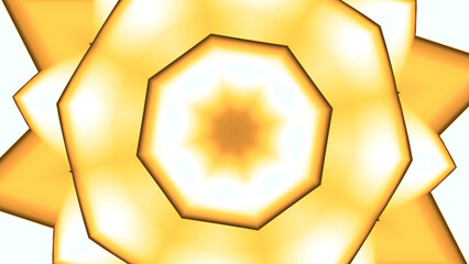 Poster - Colorful paint or ink in rings around center circle. Design. Widening concentric circular shapes.