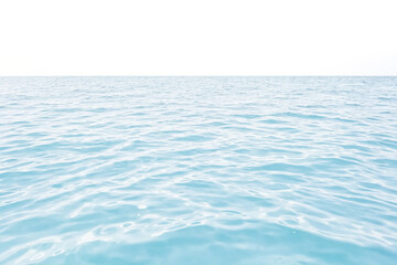 Poster - Calm Ocean Water With White Sky