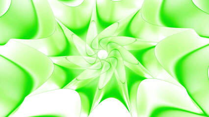 Poster - Absorbing bright star fractal shapes. Motion. Beautiful relaxing background with moving stars into the central point.
