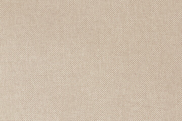 Wall Mural - Brown fabric cloth texture for background, natural textile pattern.